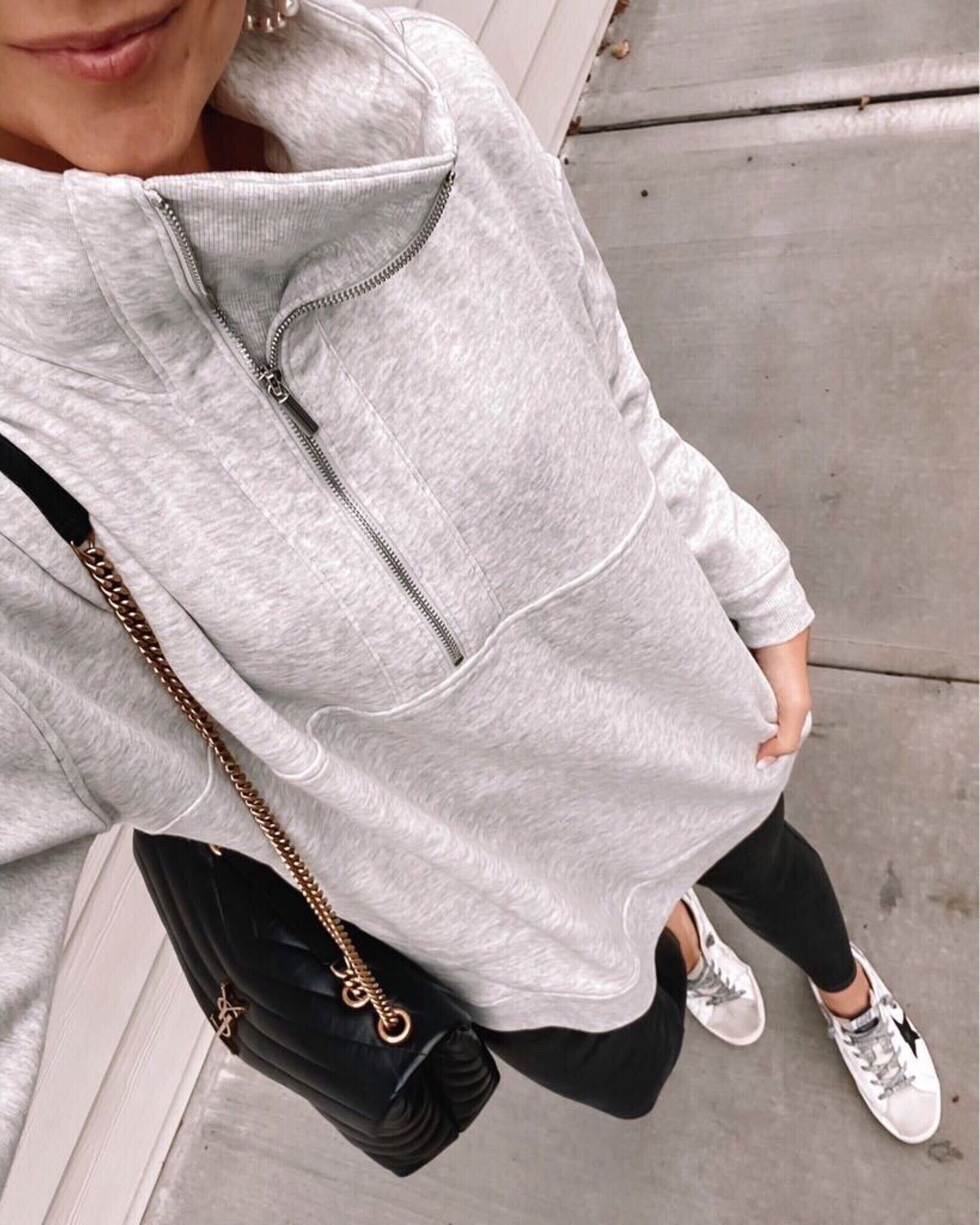 old navy sweatshirt, athleisure style