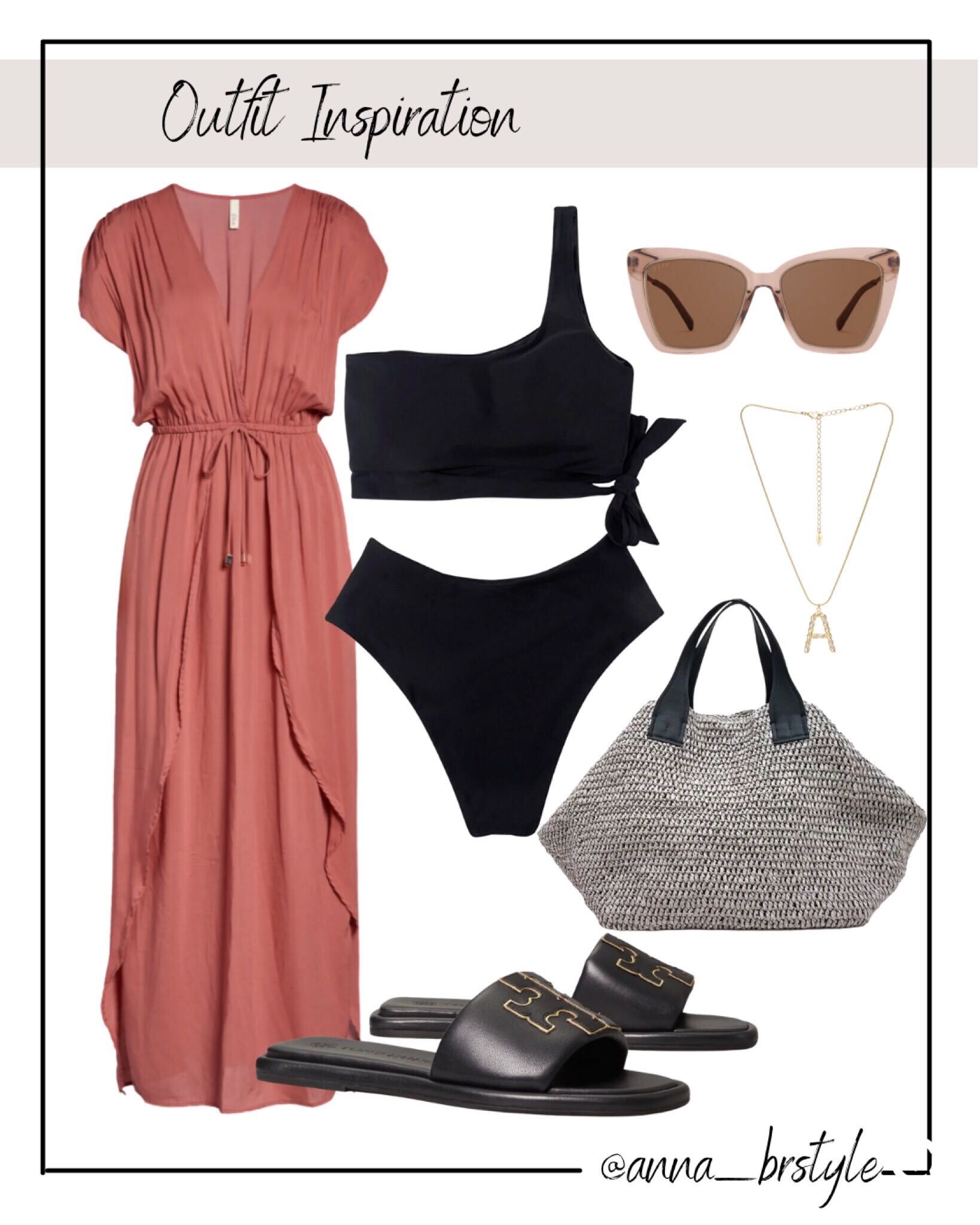 travel style, swimsuit, swim coverup