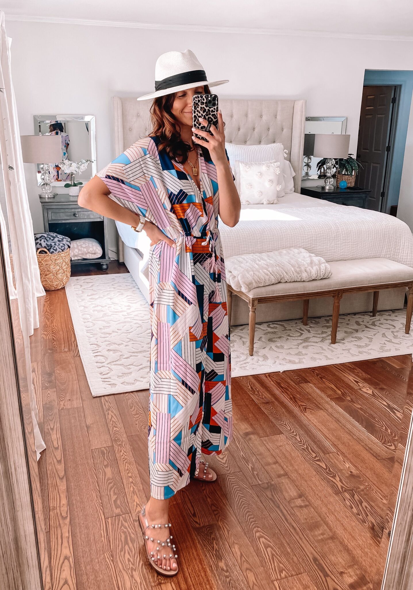 amazon patterned swim cover up