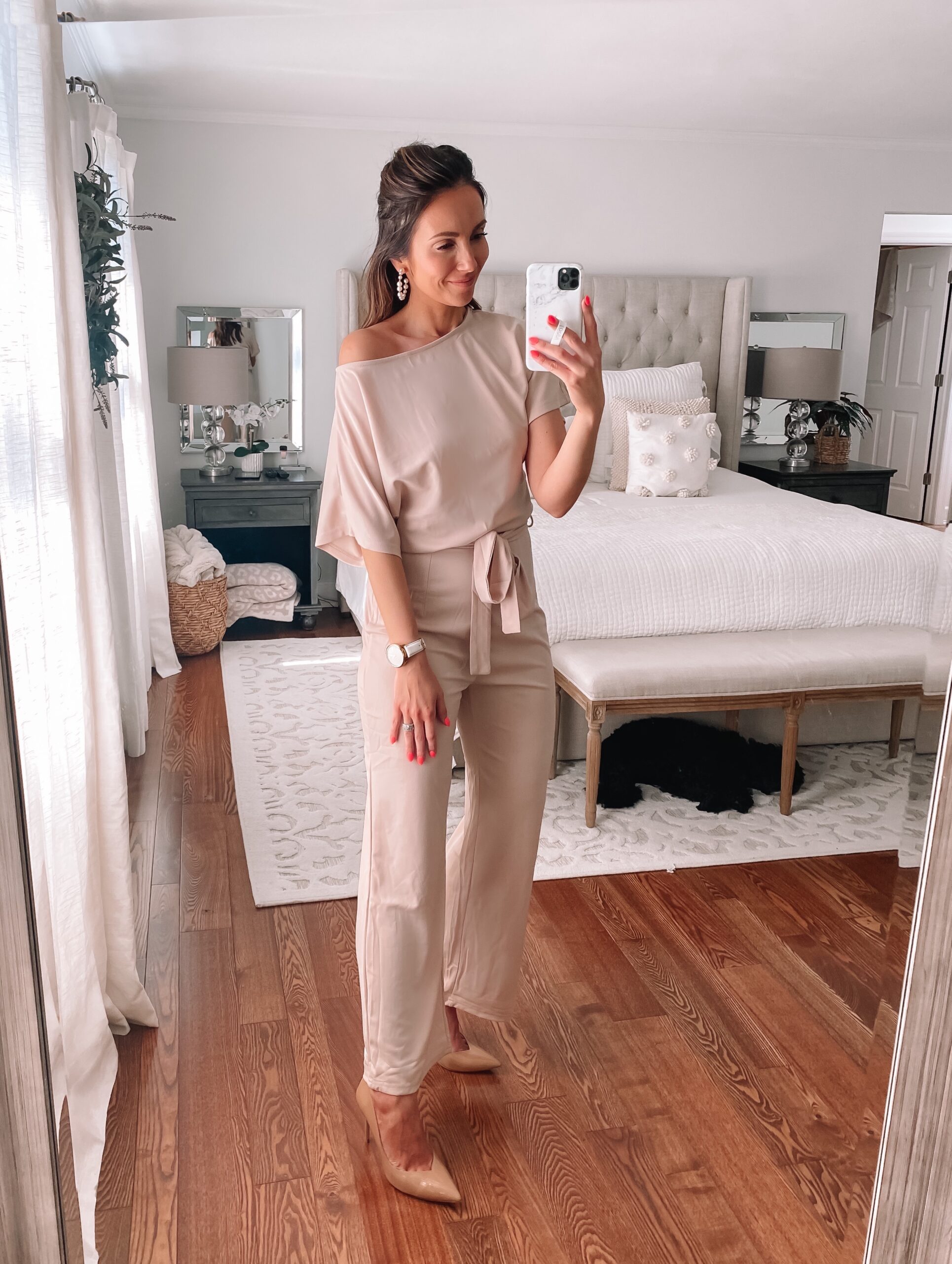 amazon blush jumpsuit