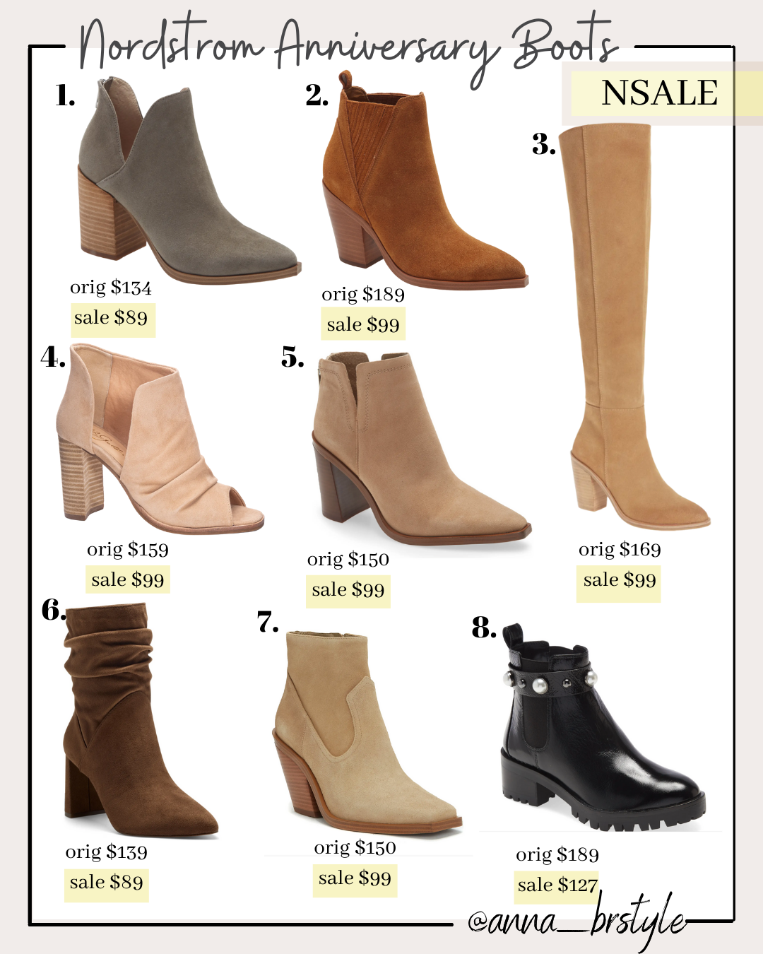 nordstrom anniversary sale boots