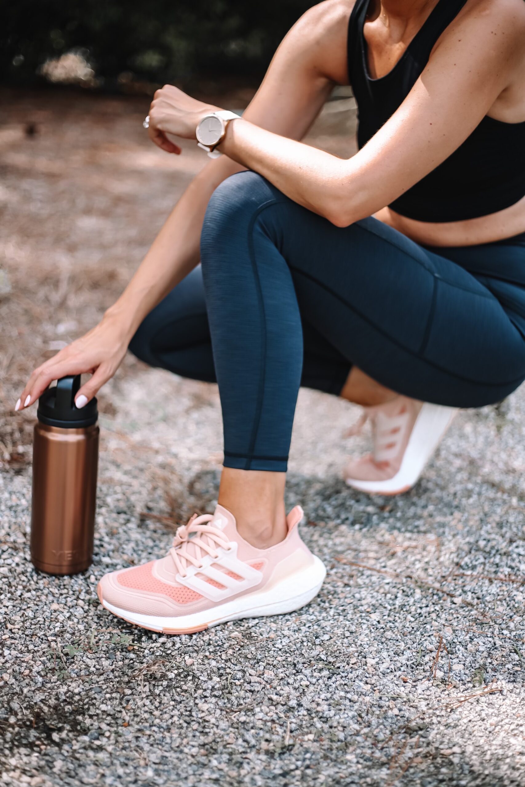 yeti rambler, adidas sneakers