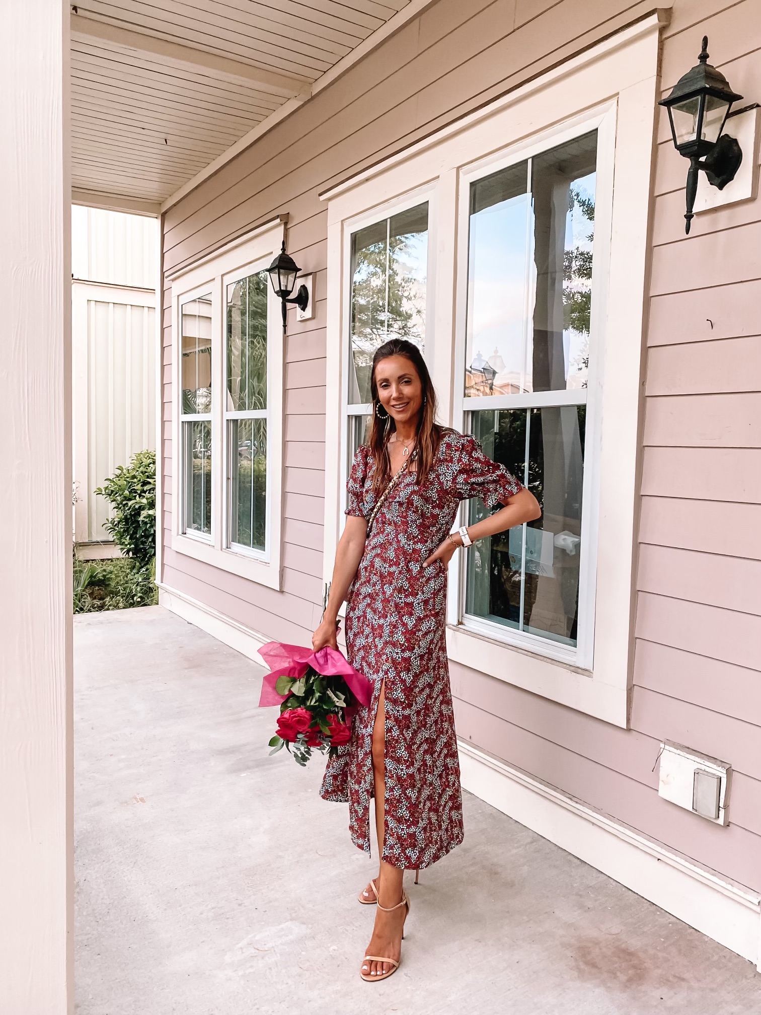 walmart floral dress, walmart fashion finds