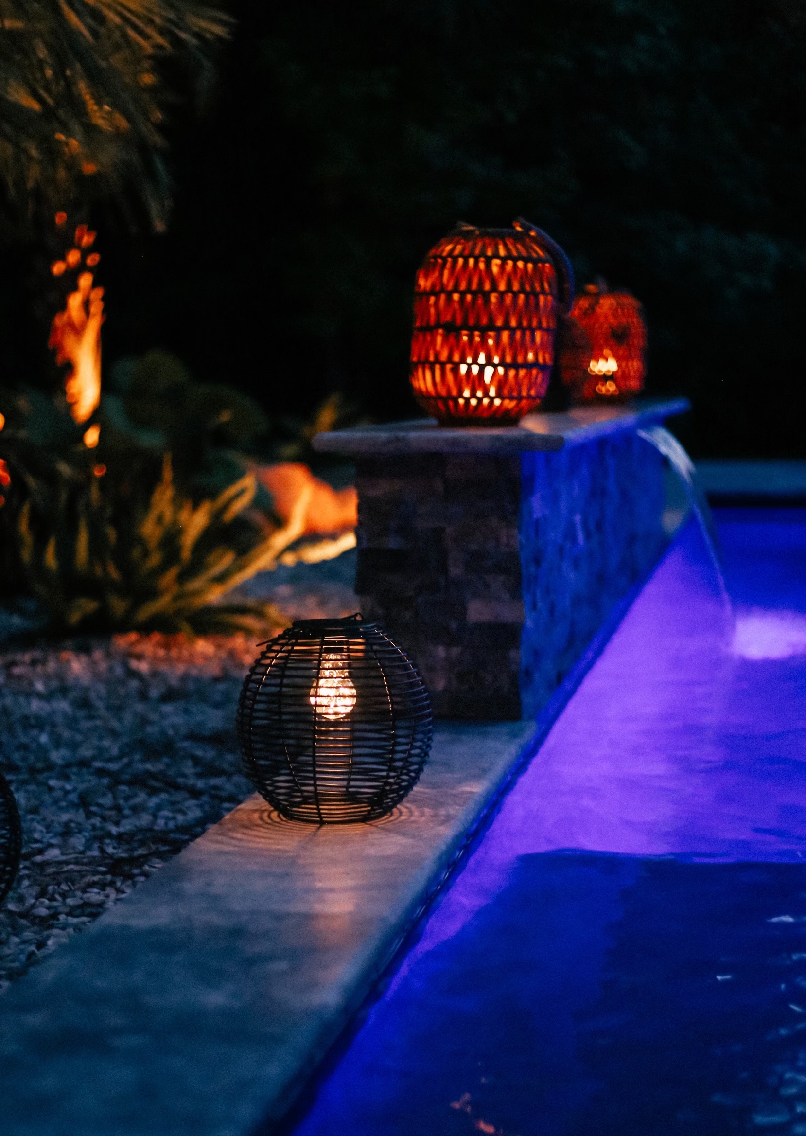 walmart fall home decor, walmart outdoor lanterns