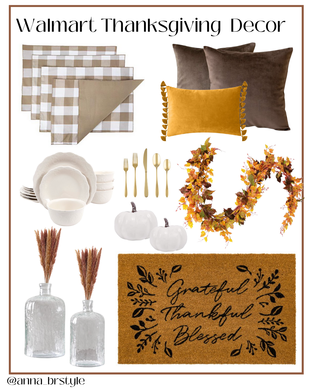 walmart thanksgiving decor