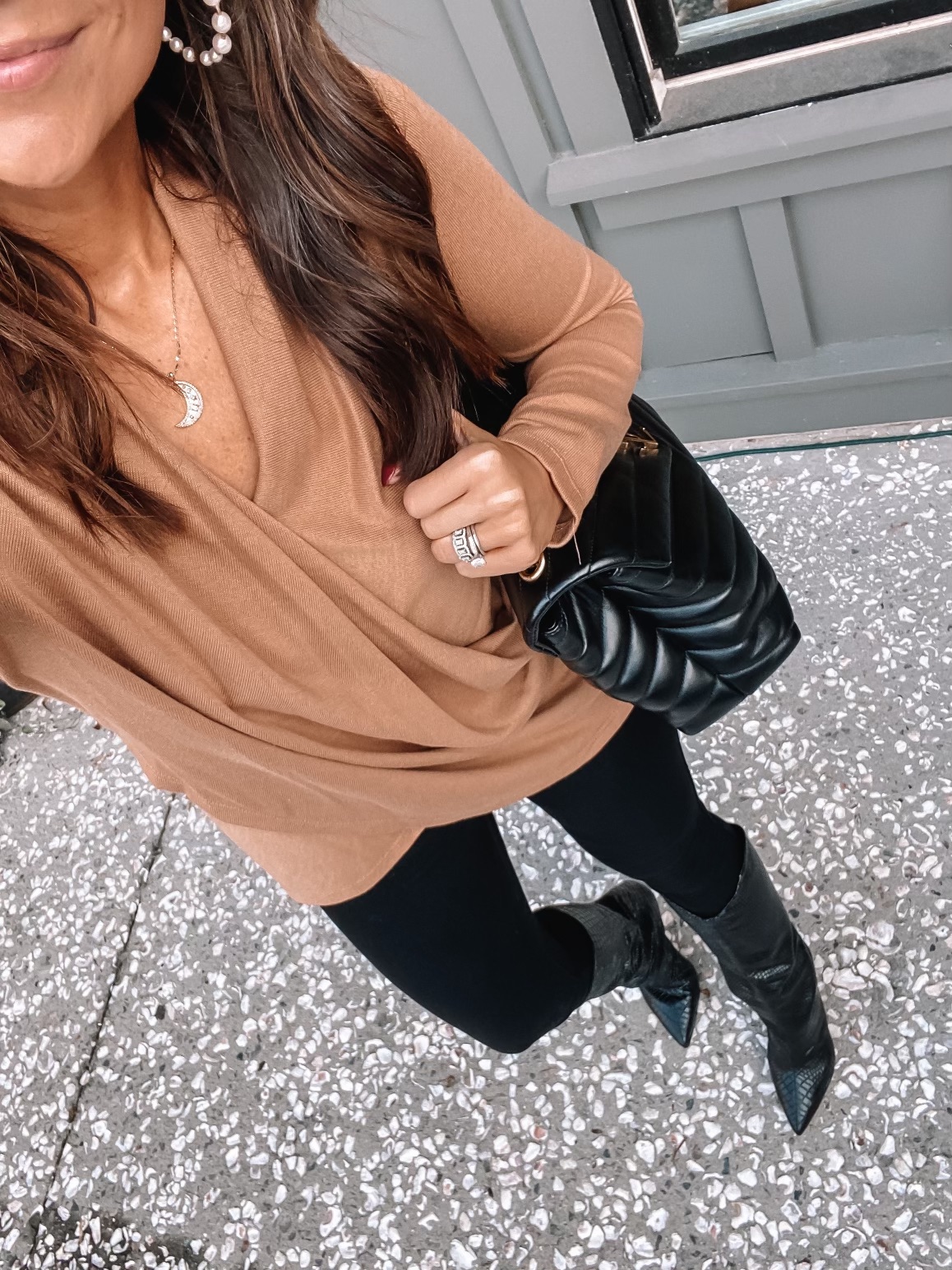 nordstrom knit top, fall style, fall outfit