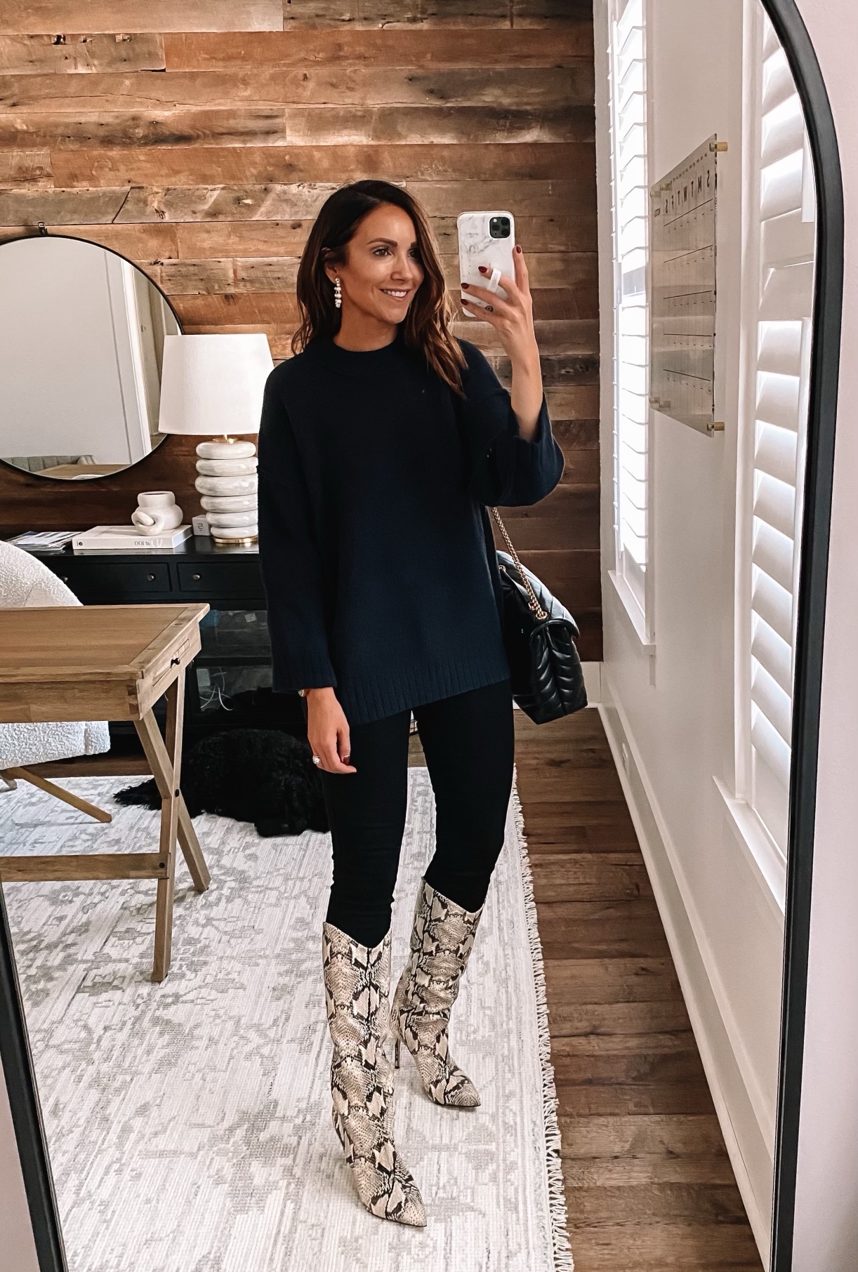 fall outfit, free people tunic