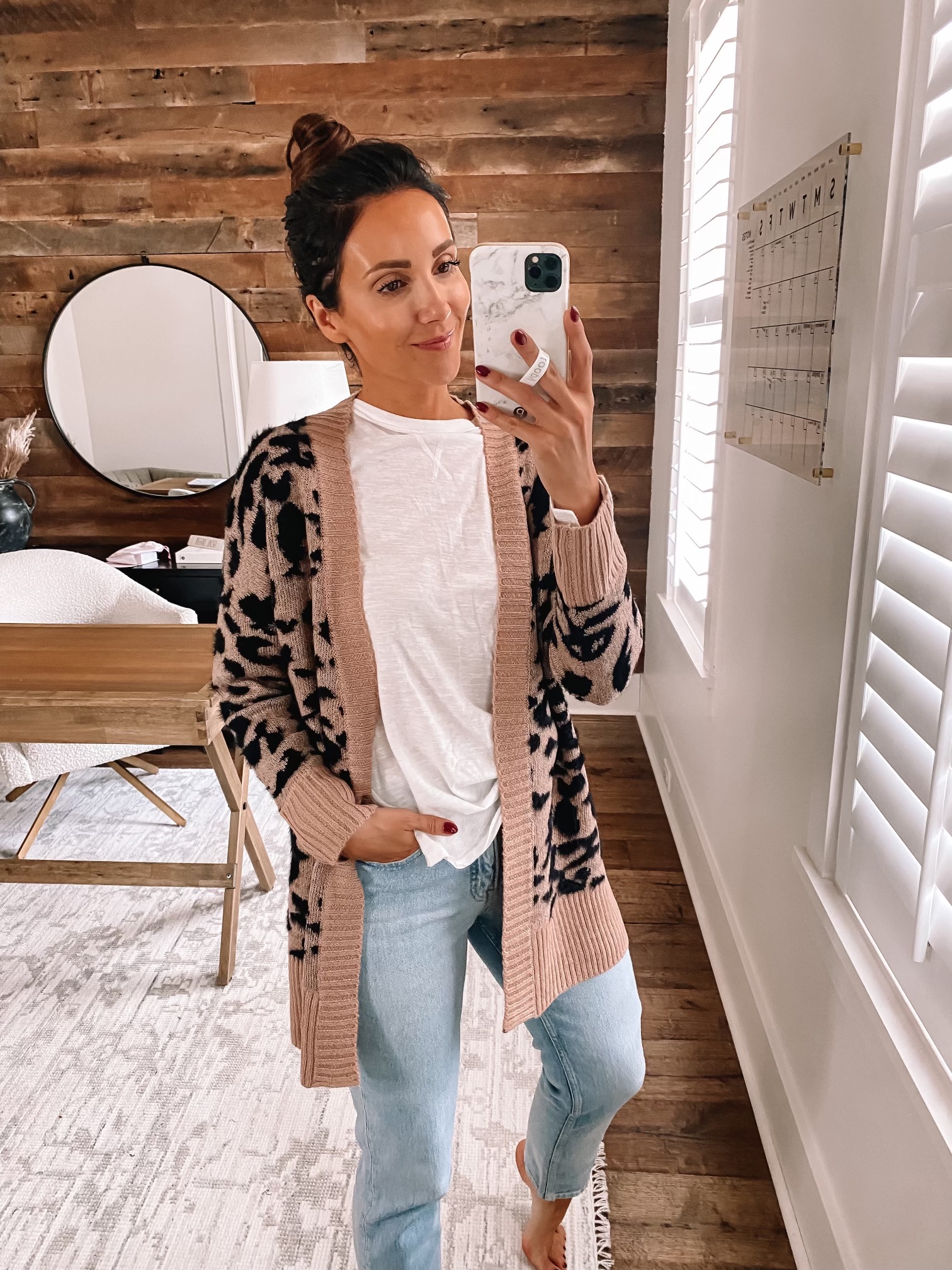 walmart fall fashion,walmart leopard cardigan