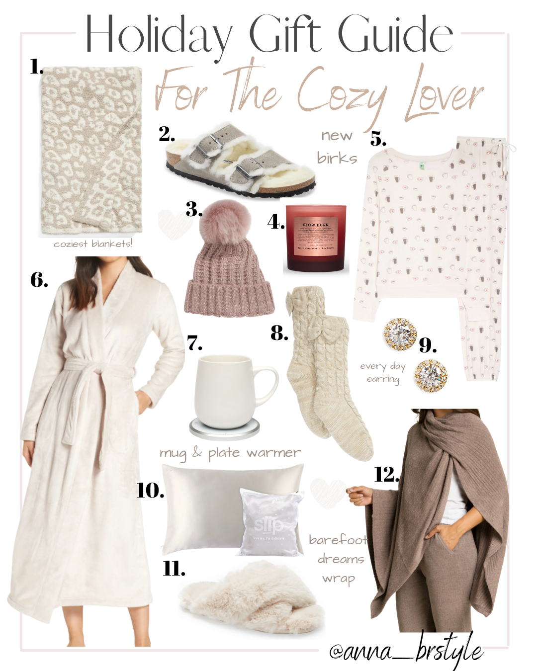 holiday gifts for the cozy lover