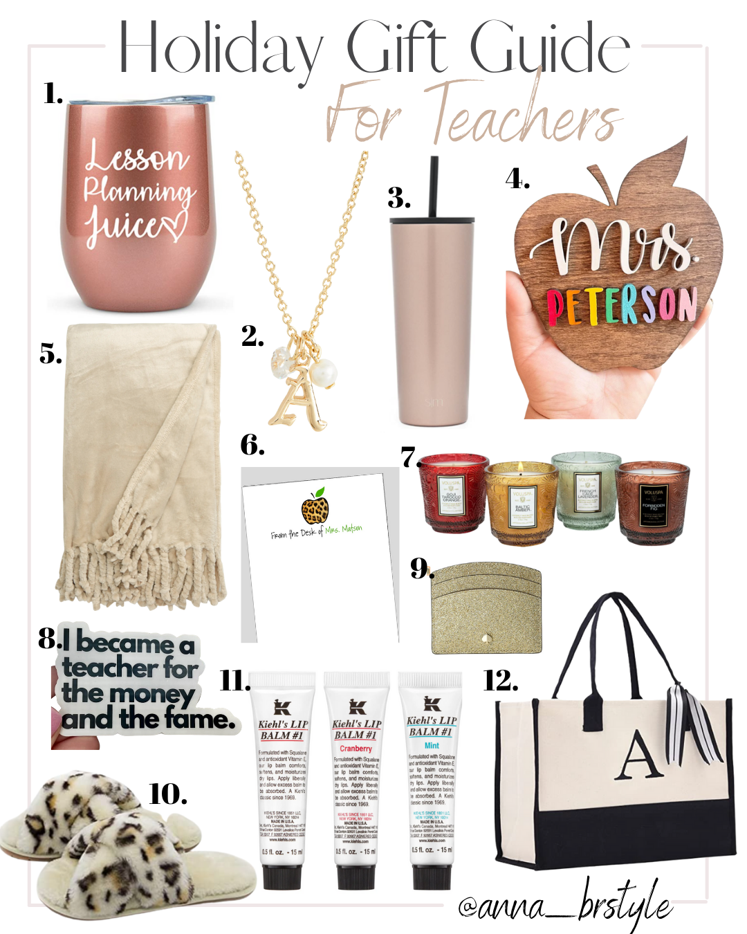 Gifts For: Teachers, White Elephant & Monogrammed Lovers