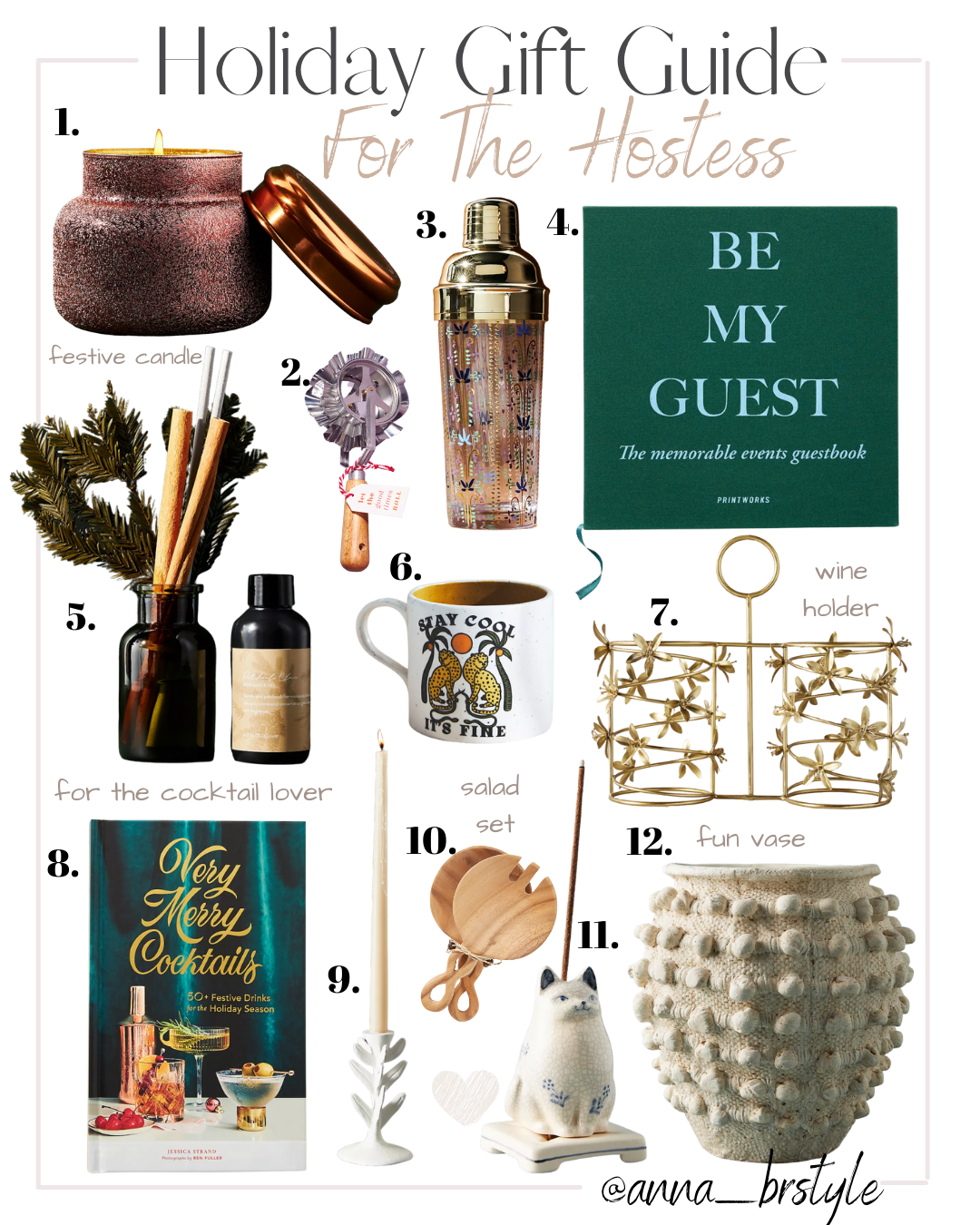 Gifts for the hostess