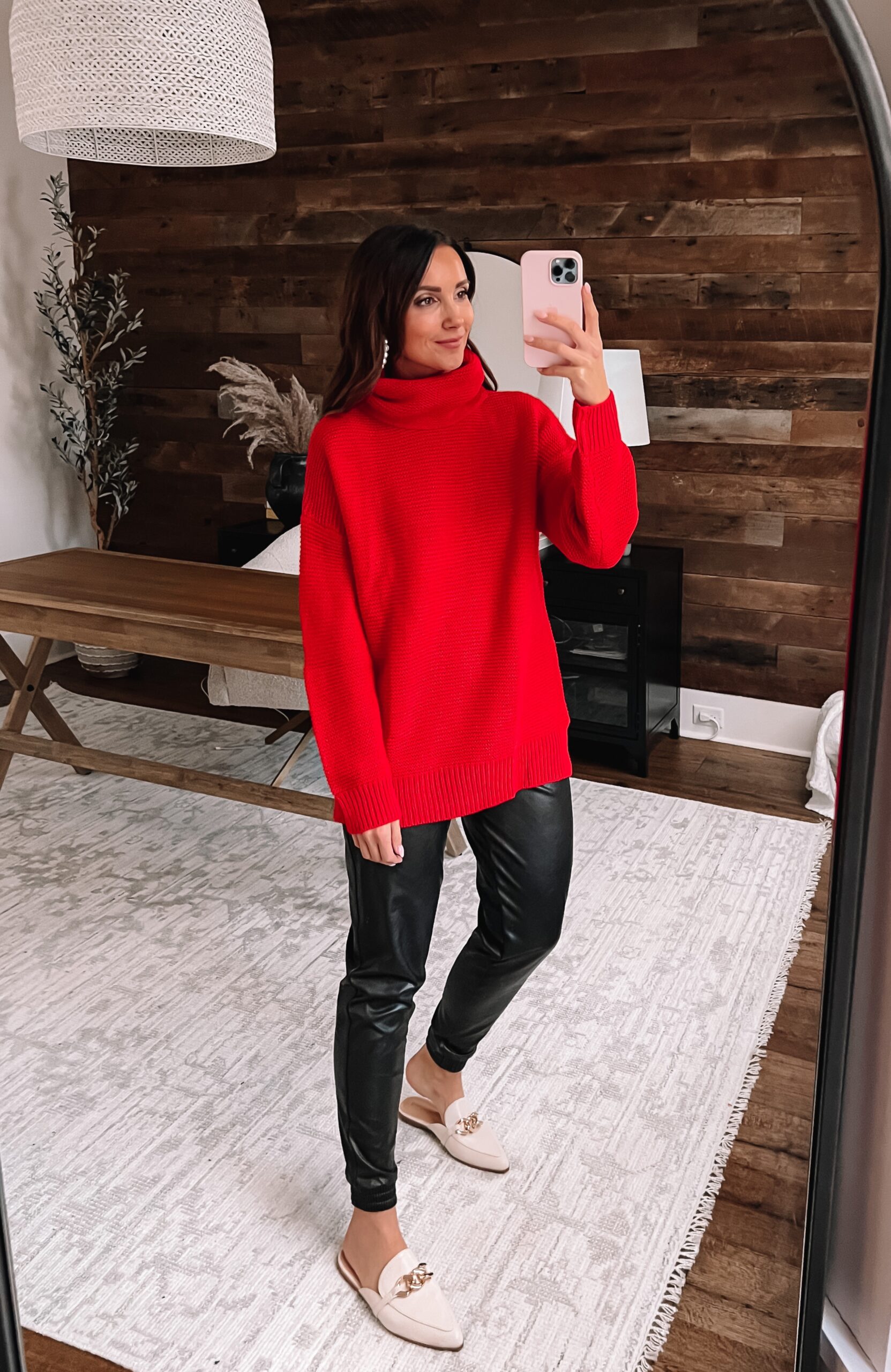 amazon red sweater