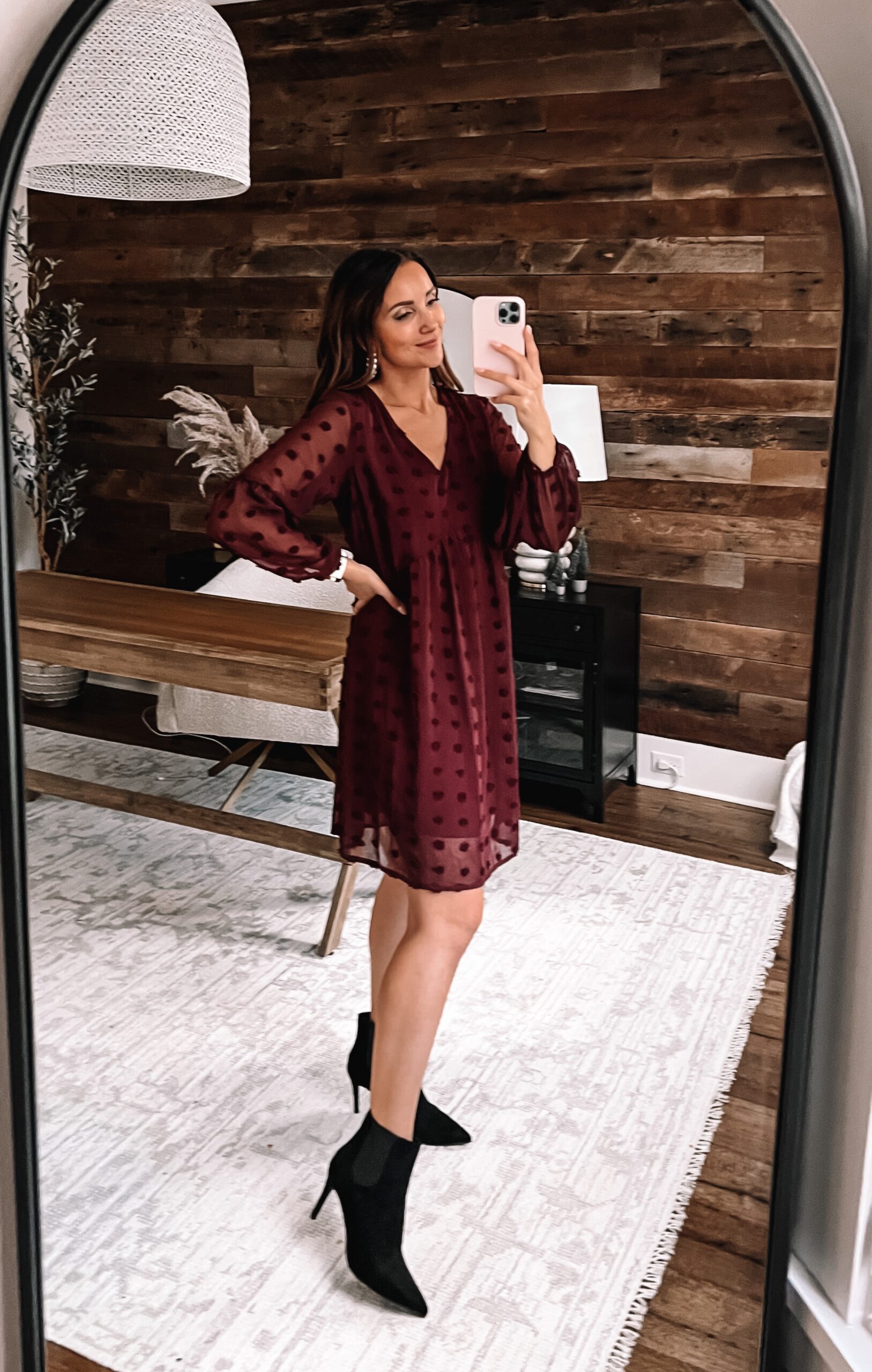 amazon maroon dress