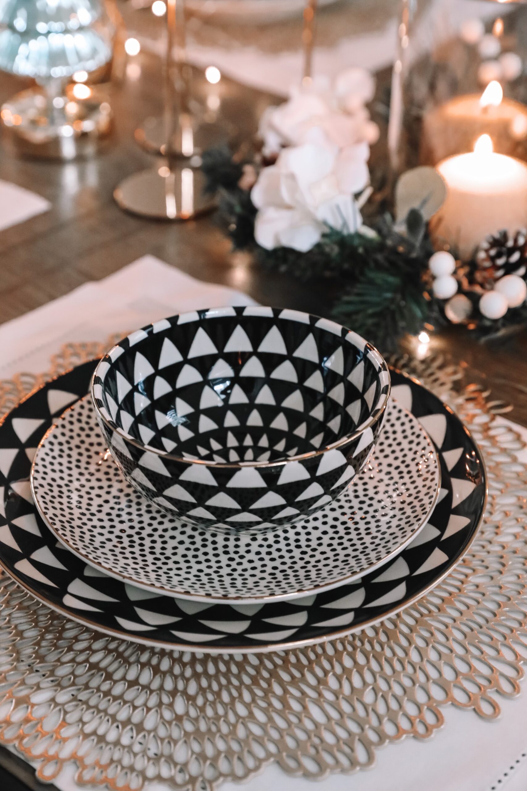 walmart holiday dinnerware