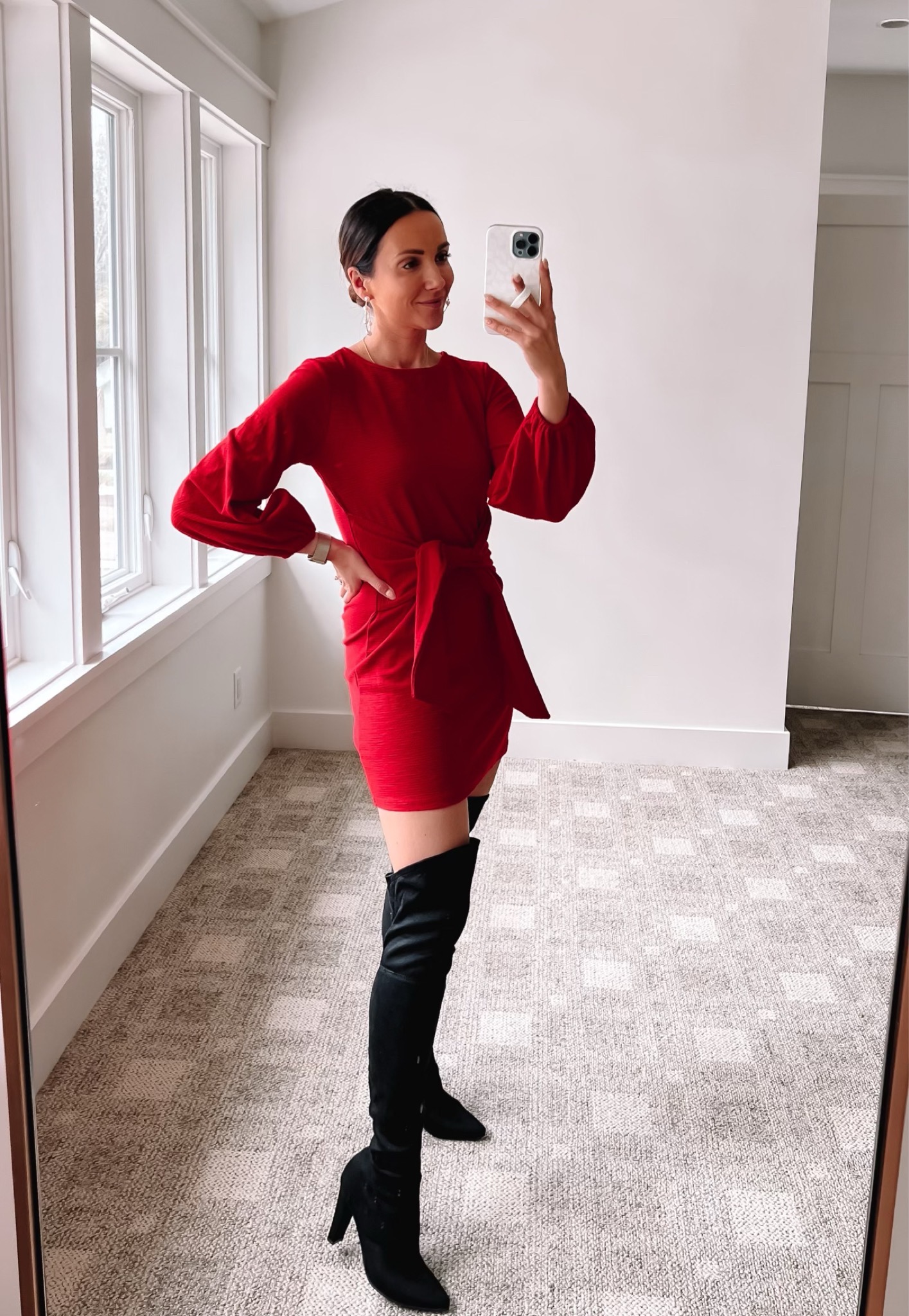amazon red dress, amazon fashion