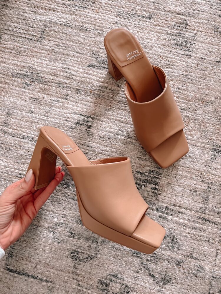 tan sandals