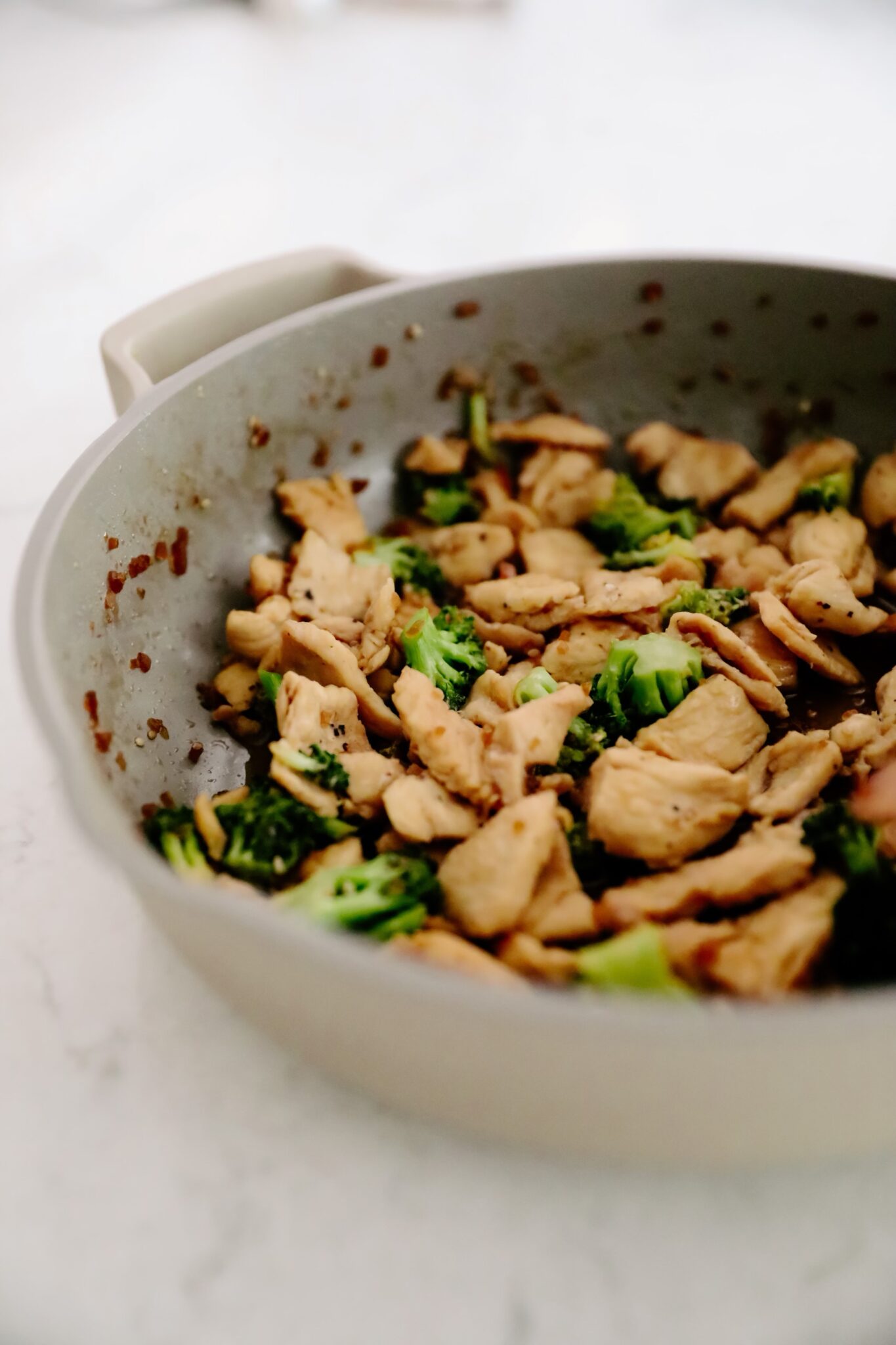 easy chicken teriyaki and broccoli dinner