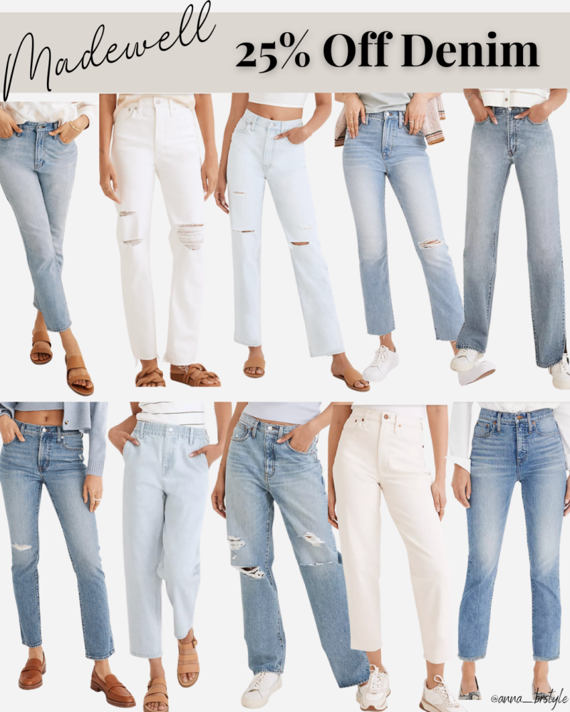 madewell jeans on sale