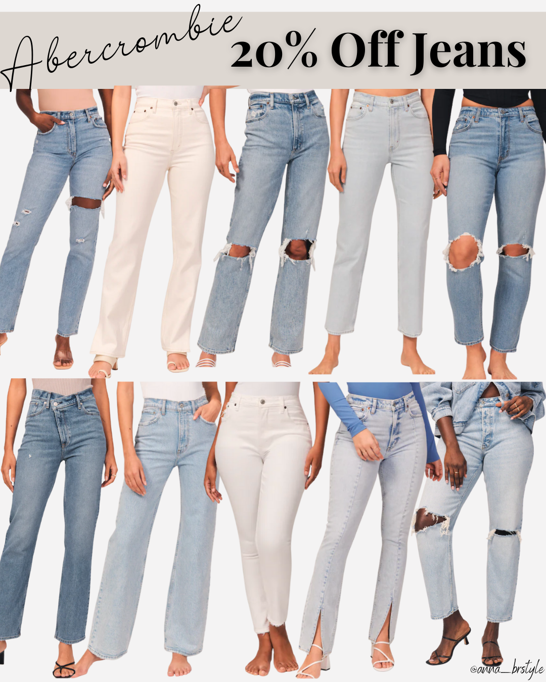 abercrombie jeans on sale