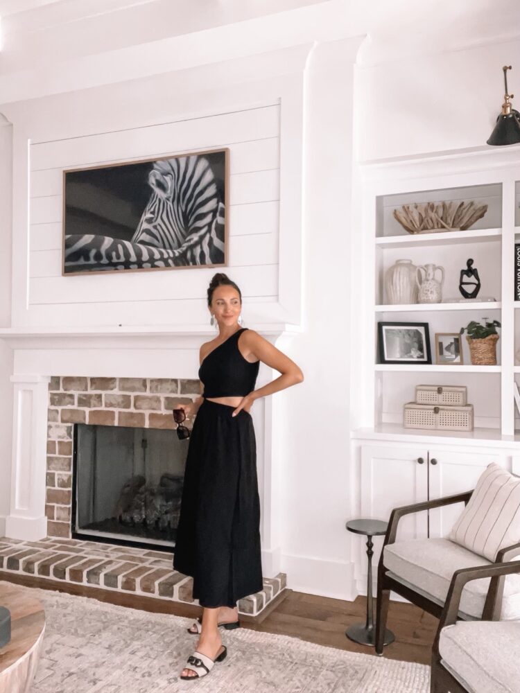 amazon black two piece set