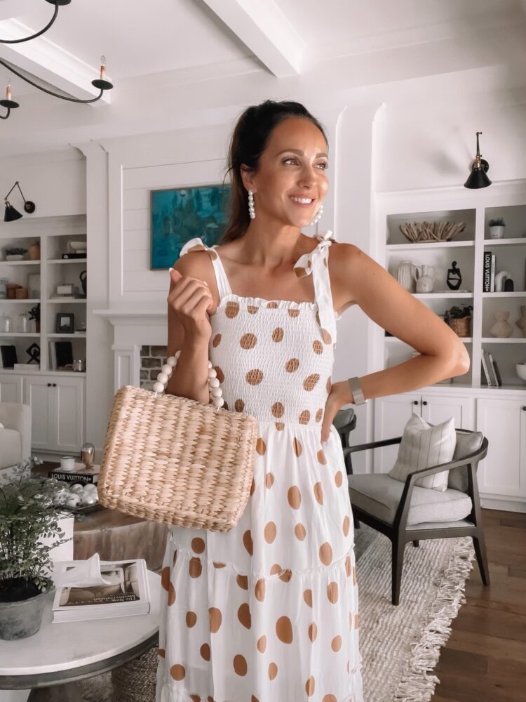 amazon polka dot dress