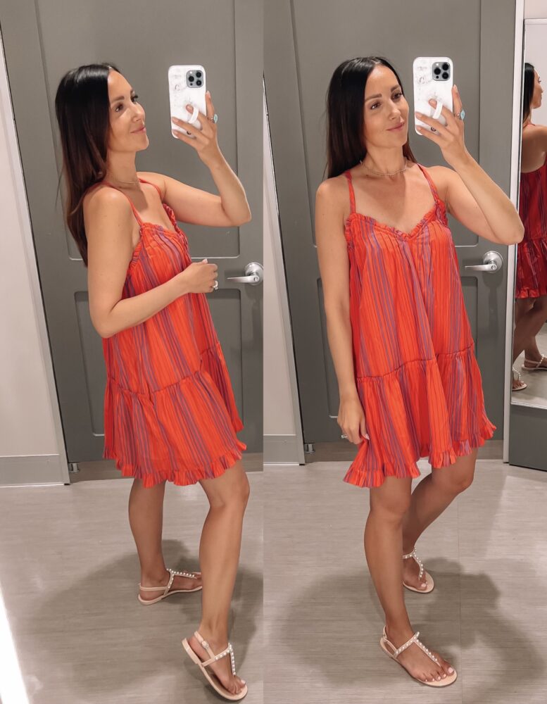 target red dress