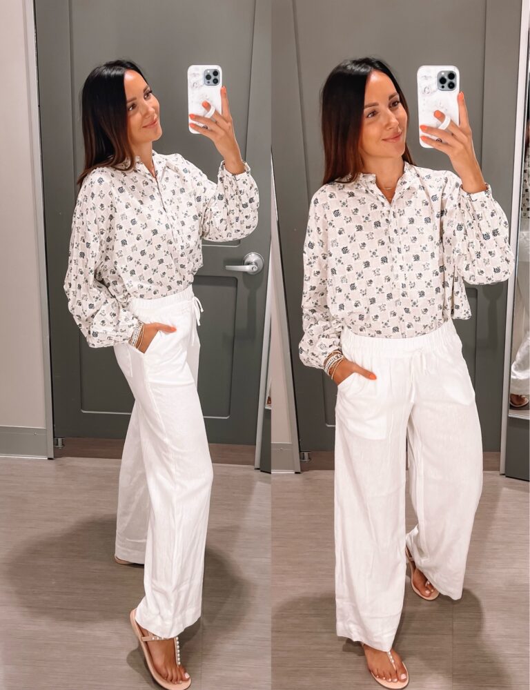 target wide leg pants  - spring outfit