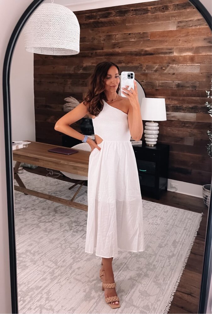 amazon white dress