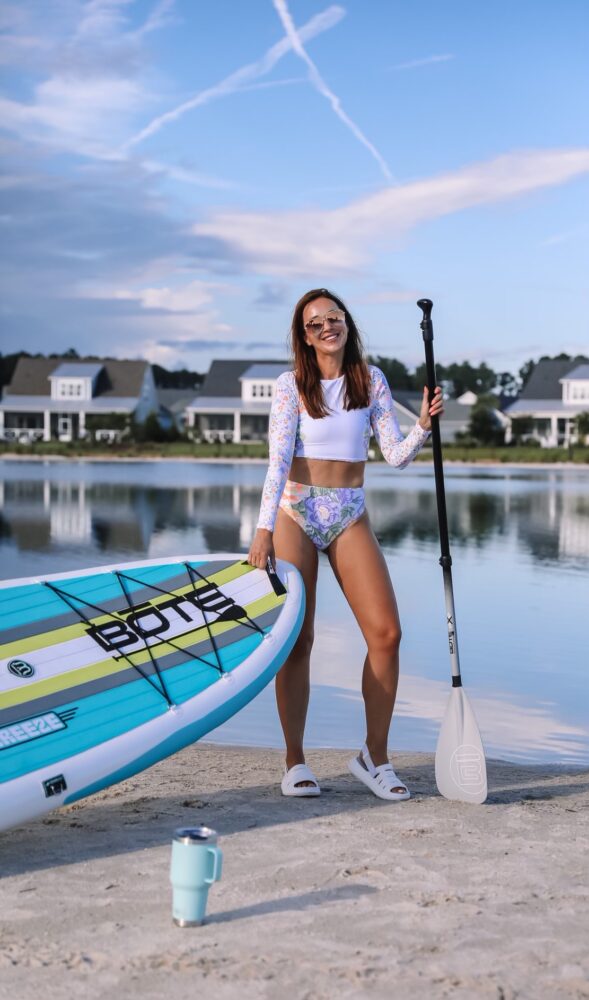 Backcountry paddleboard, summer sports