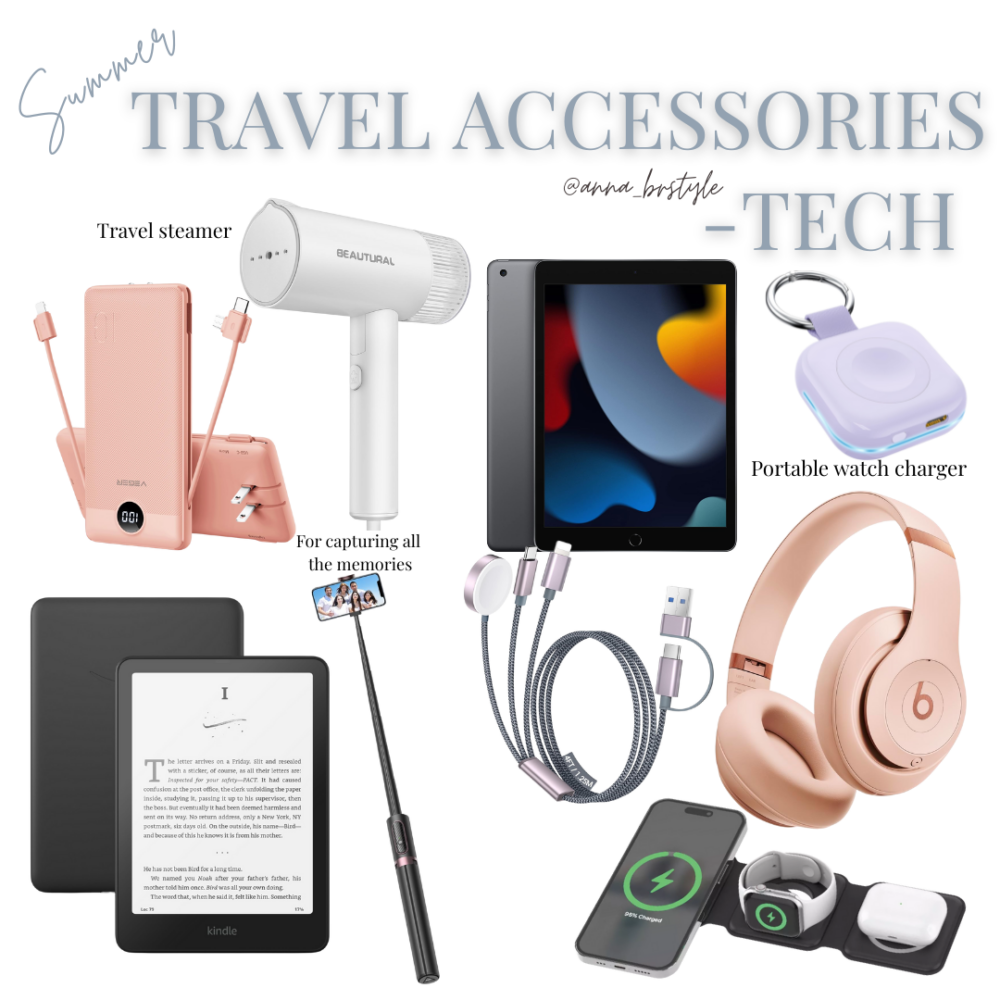 summer travel accessories you need | travel essentials | vacation | travel must haves
