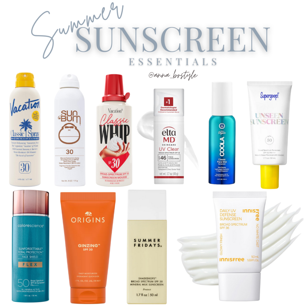 summer makeup, summer skincare, summer spf, sun protection, makeup essentials