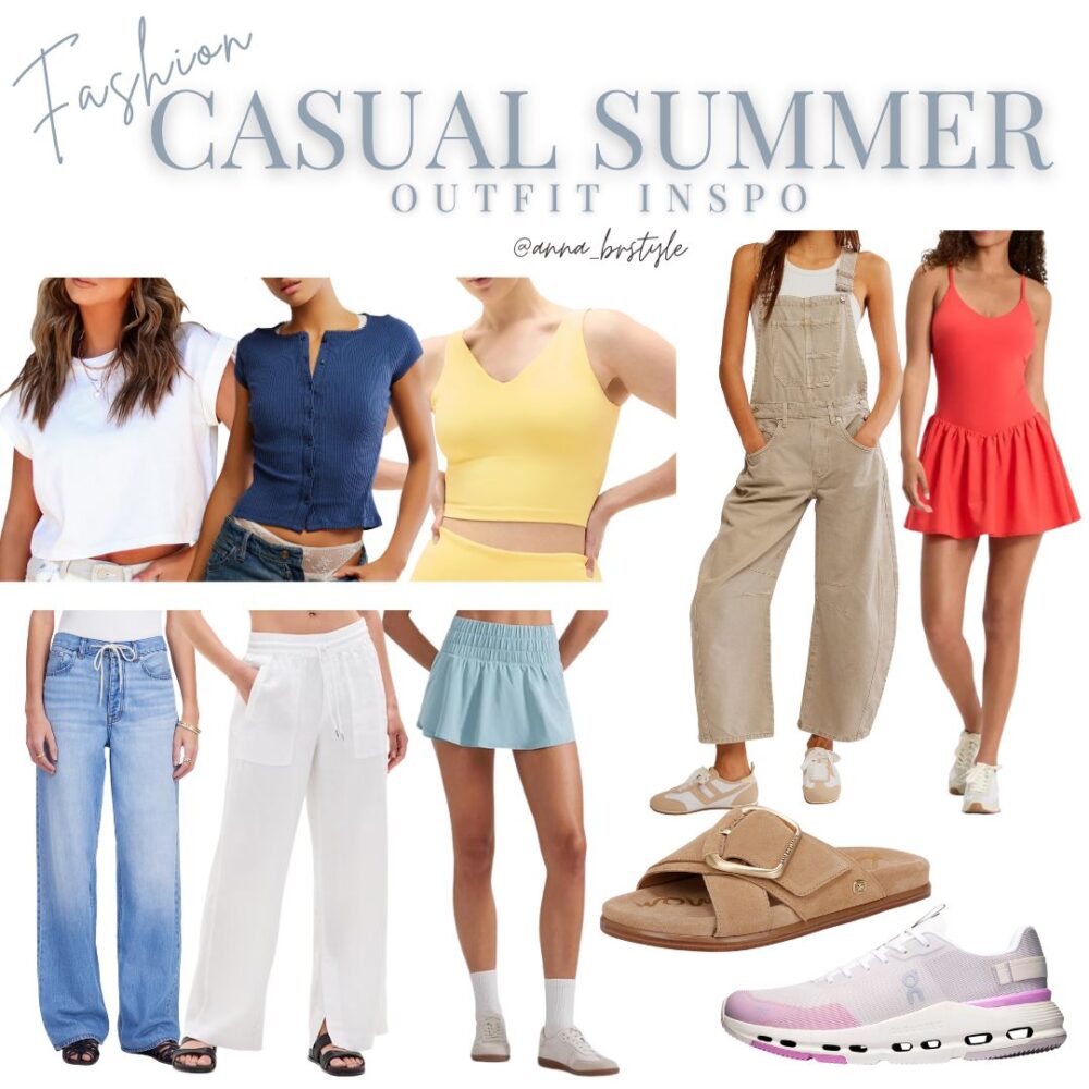 summer outfit inspo, june outfit recap, causl outfits, wedding guest dresses, date night outfit ideas, athleta semi annual sale