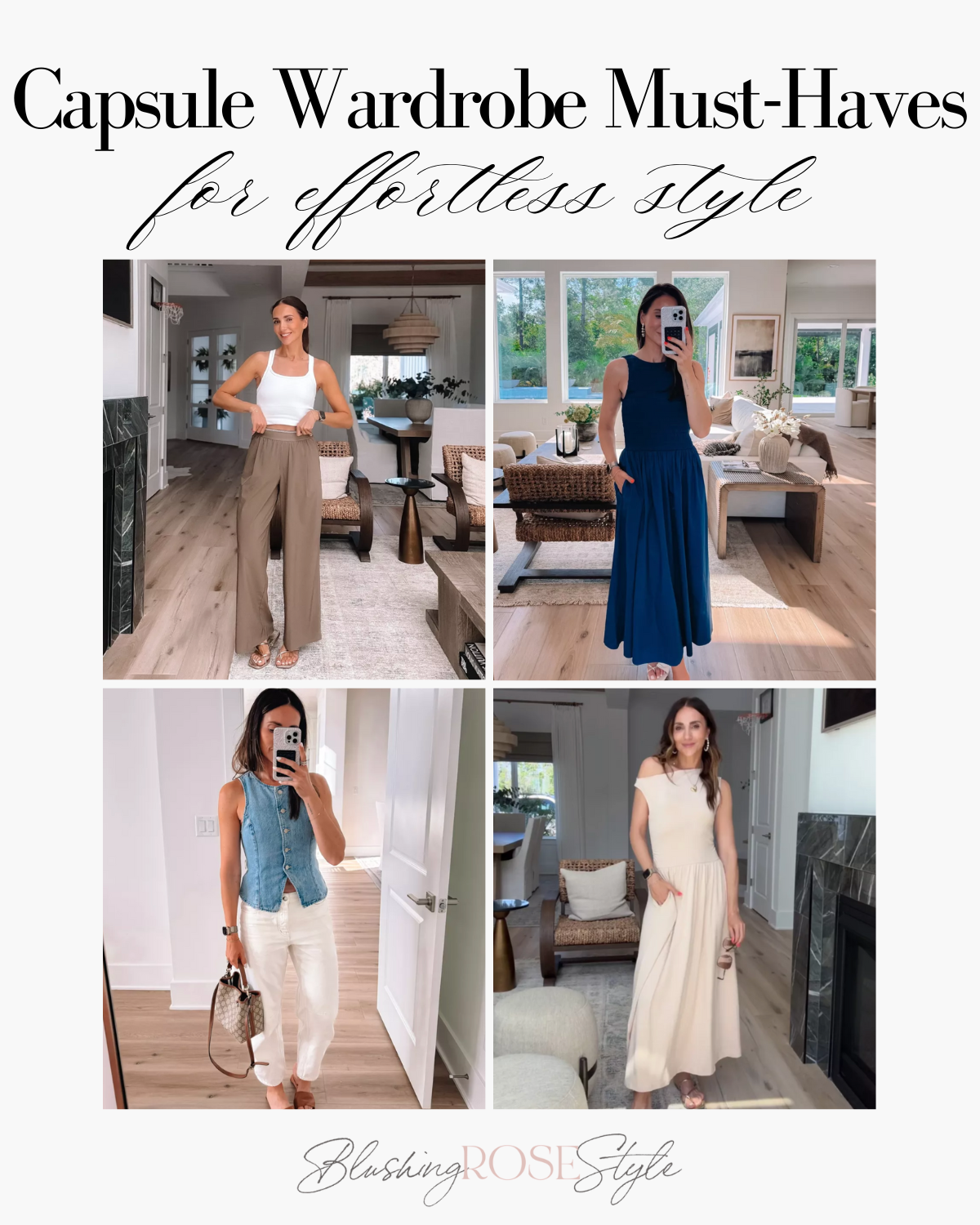 Capsule Wardrobe Must-Haves for Effortless Style