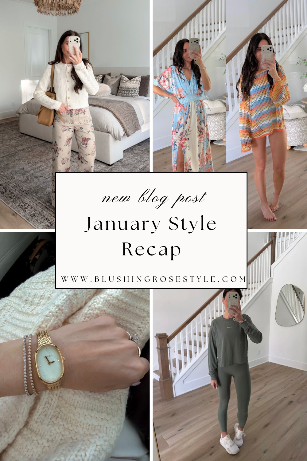 January style recap, everyday outfits, athleisure outfits, activewear finds, casual winter outfits, dressed up outfits, swimwear finds, comfortable loungewear, everyday shoes, fashion accessories, intimates favorites, beauty products, winter fashion finds, affordable fashion, home decor finds
